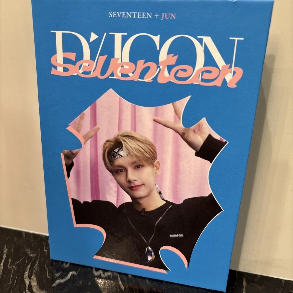 Seventeen + Jun Dicon Photocard Set W/Case- Lot Of 81